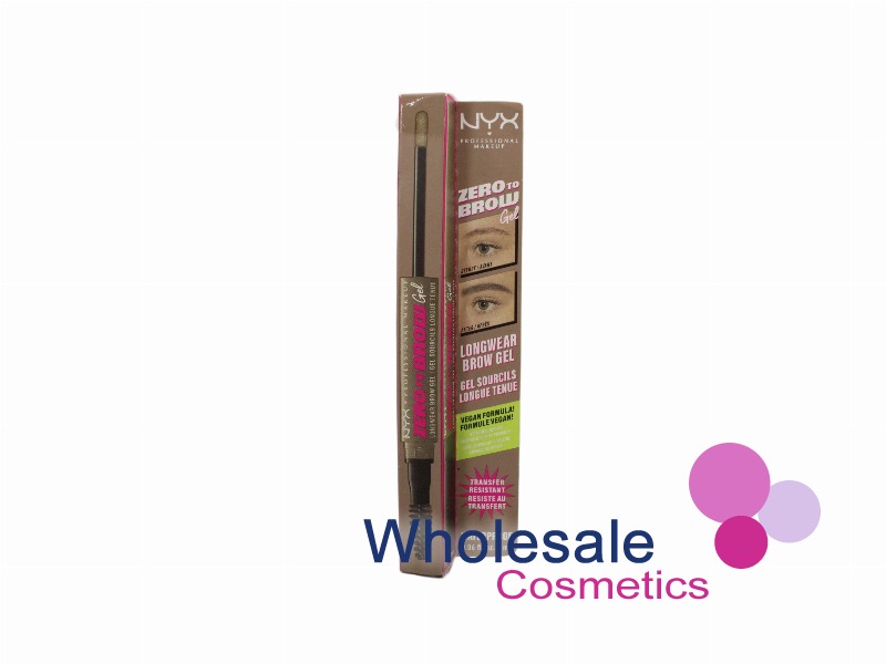 2 x NYX Professional Makeup Zero To Brow Longwear Brow Gel - 03 TAUPE